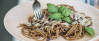 Vegetarisches Rezept: Vollkornspaghetti mit Kohlrabi-Radicchio-Sauce