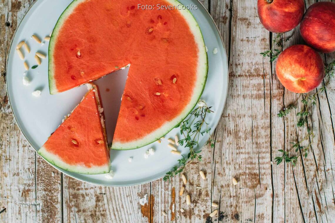 Vegetarisches Rezept: Wassermelonentorte_3