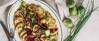 Vegetarisches Rezept: Winterlicher Knödelsalat mit Rosenkohl & Pilzen 2