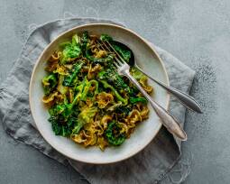 Vegetarisches Rezept: Wirsing Gorgonzola Pasta 1