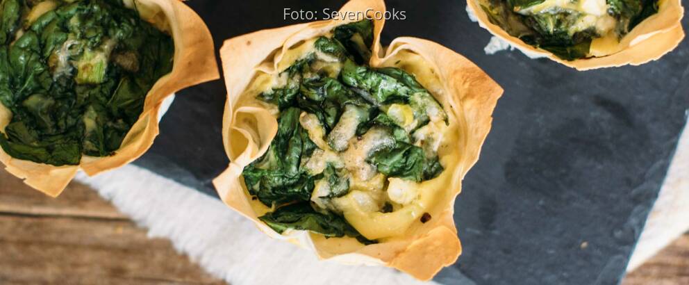Vegetarisches Rezept: Yufka-Törtchen_1