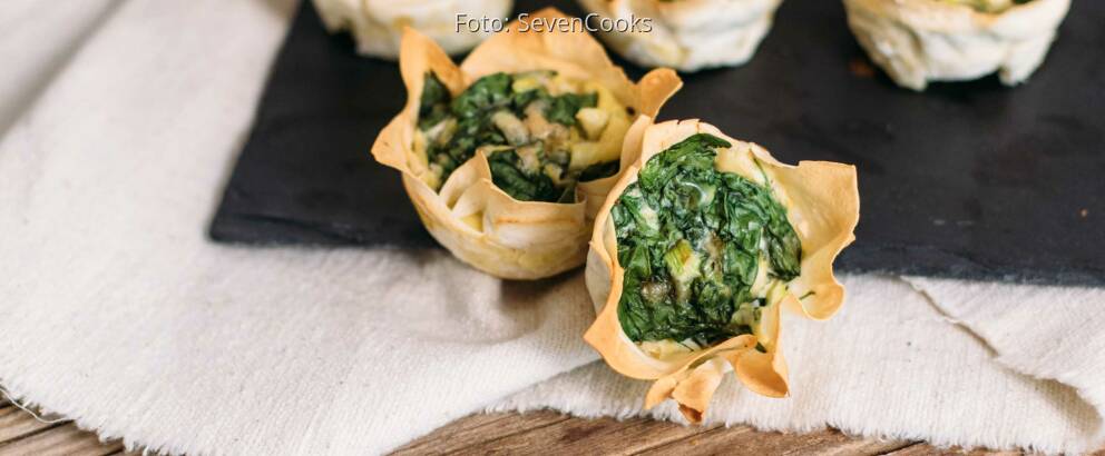Vegetarisches Rezept: Yufka-Törtchen_2