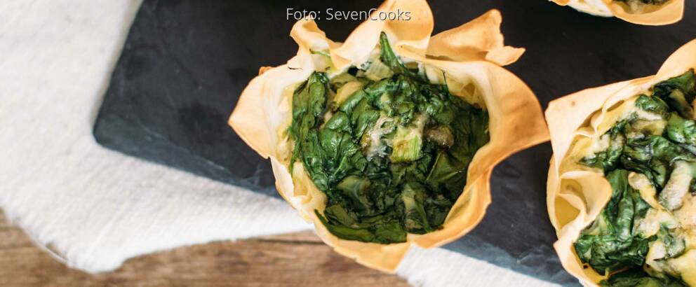 Vegetarisches Rezept: Yufka-Törtchen_3