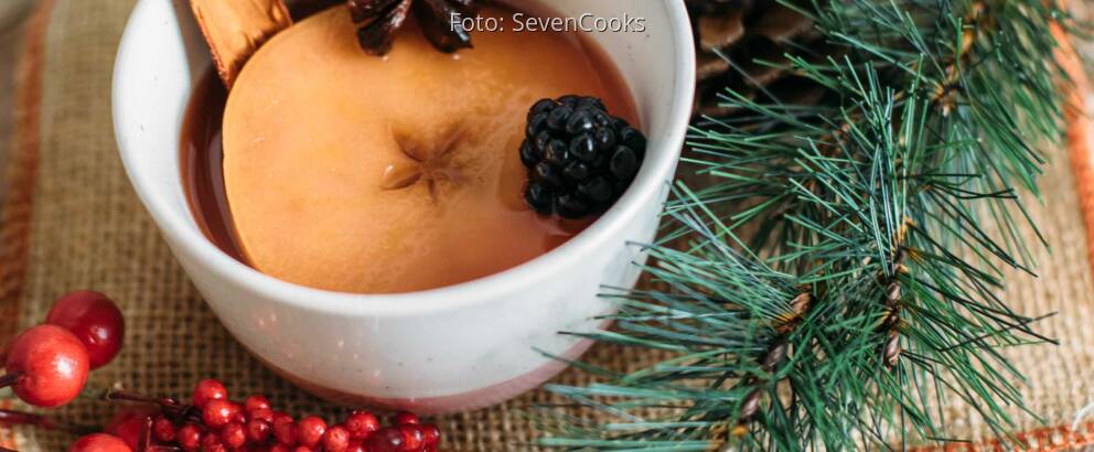 Vegetarisches Rezept: Zuckerarmer Kinderpunsch