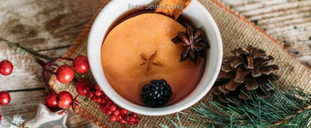 Vegetarisches Rezept: Zuckerarmer Kinderpunsch