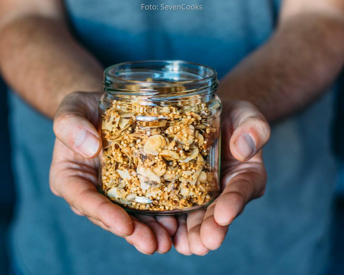 Vegetarisches Rezept: Zuckerfreies Müsli 1