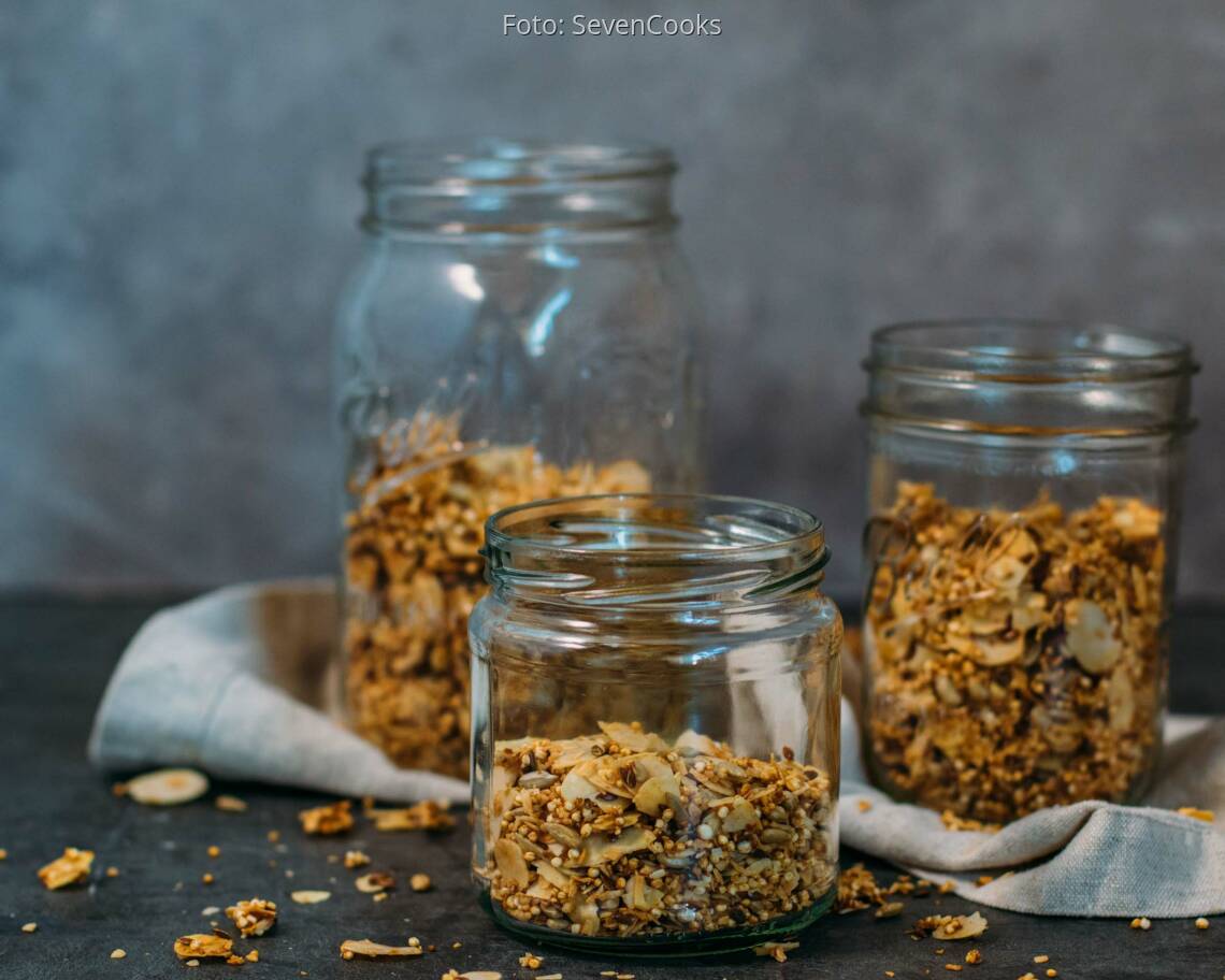 Vegetarisches Rezept: Zuckerfreies Müsli 2
