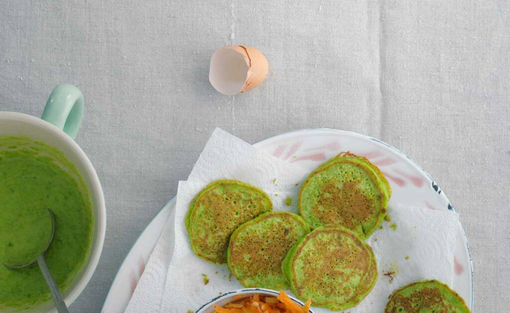 Grüne_Erbsen_Pancakes