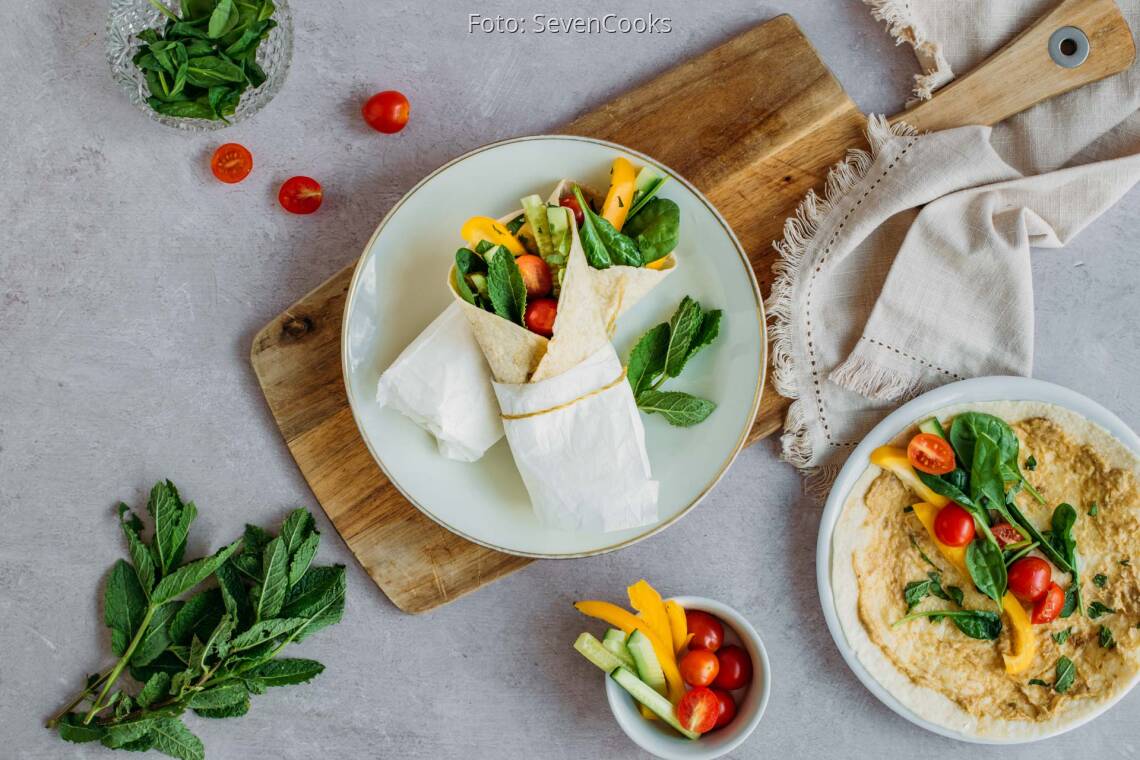 Baba Ganoush Wrap
