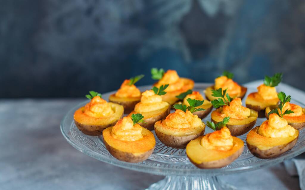 Veganes Rezept: Deviled eggs 2