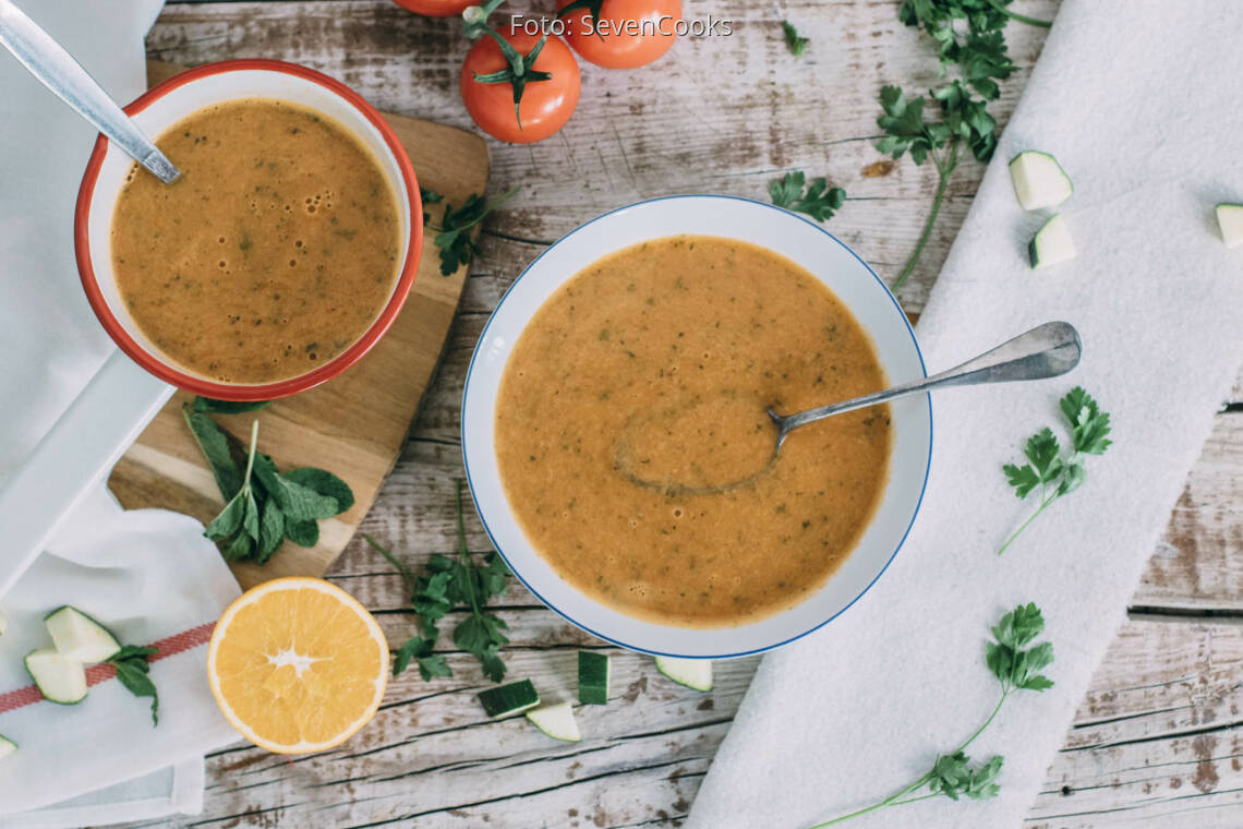 Fruchtige Tomatensuppe