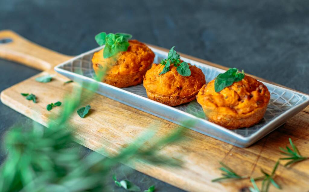 Veganes Rezept: Herzhafte Muffins_2