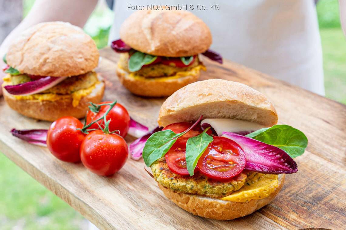 Orientalischer Falafelburger