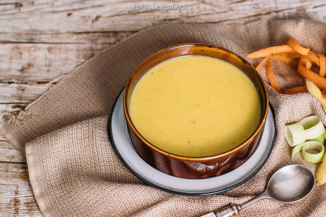 Klassische Kartoffelcremesuppe