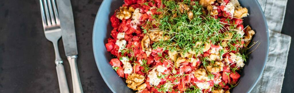 Vegetarisches Rezept: Rote Bete Spätzle 2