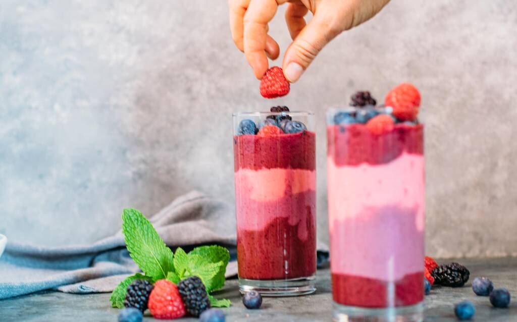 Vegetarisches Rezept: Zuckerfreier Trinkjoghurt 2
